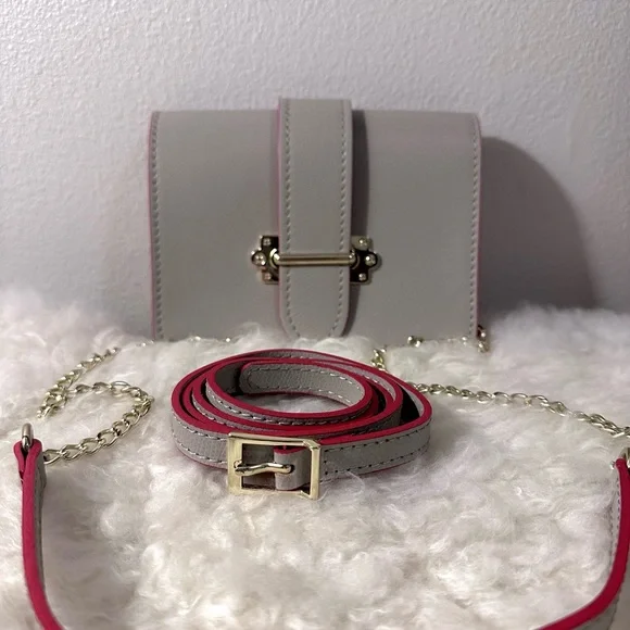 Italian Handmade Leather Bag . - Picture 4 of 10